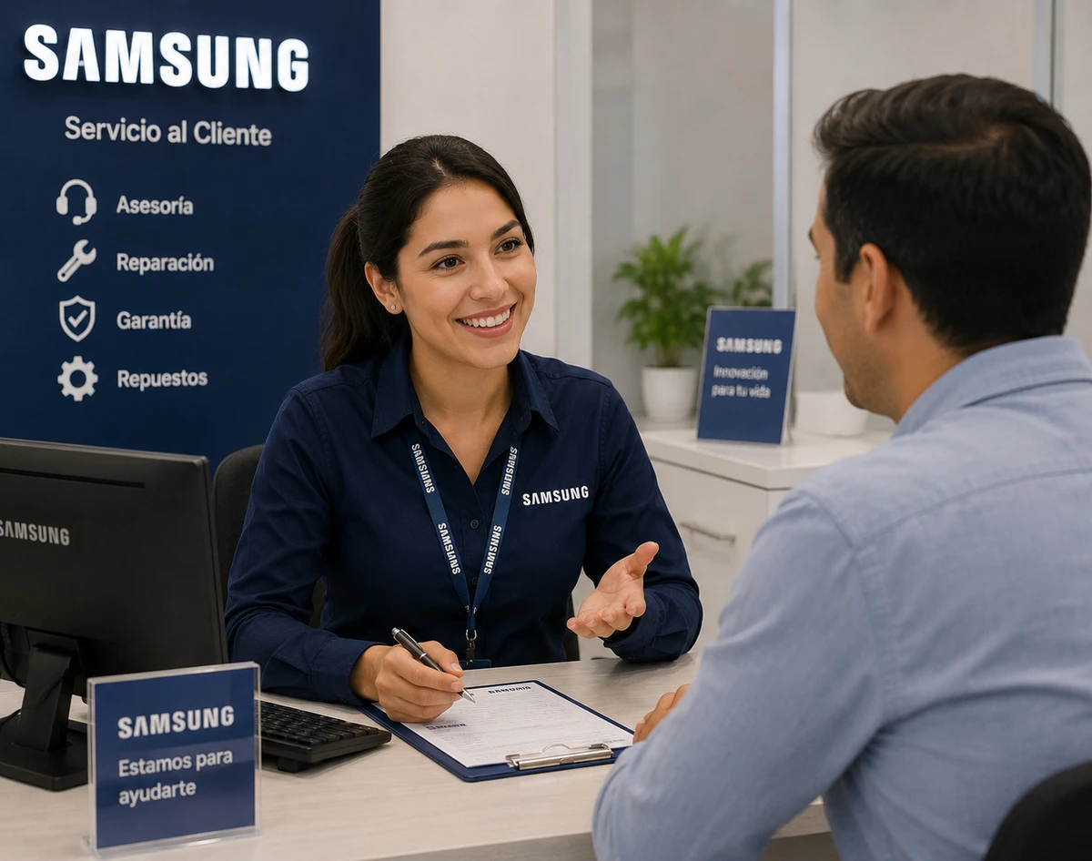 Equipo de servicio técnico autorizado Samsung en Costa Rica