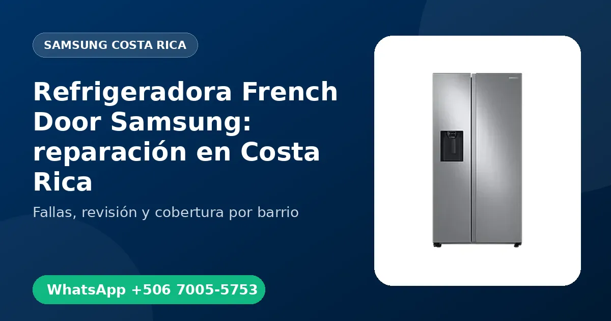 Refrigeradora French Door Samsung en Hatillo