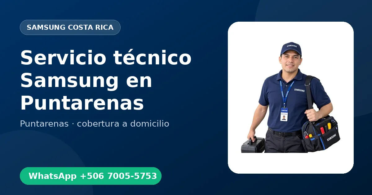 Mantenimiento Samsung en Puntarenas