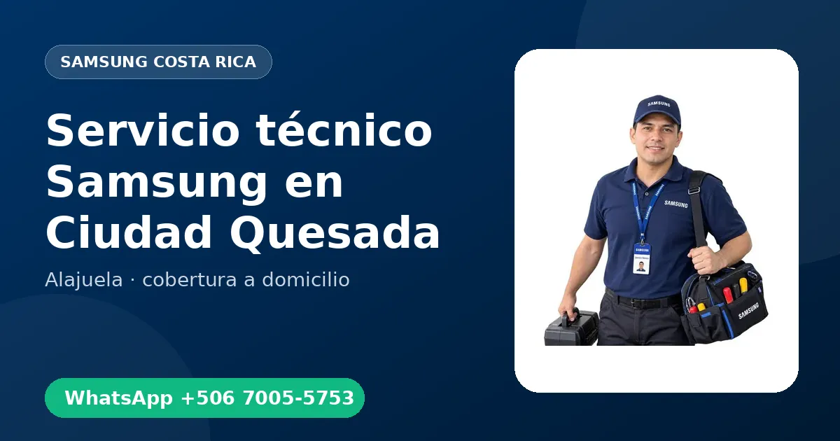 Mantenimiento Samsung en Ciudad Quesada